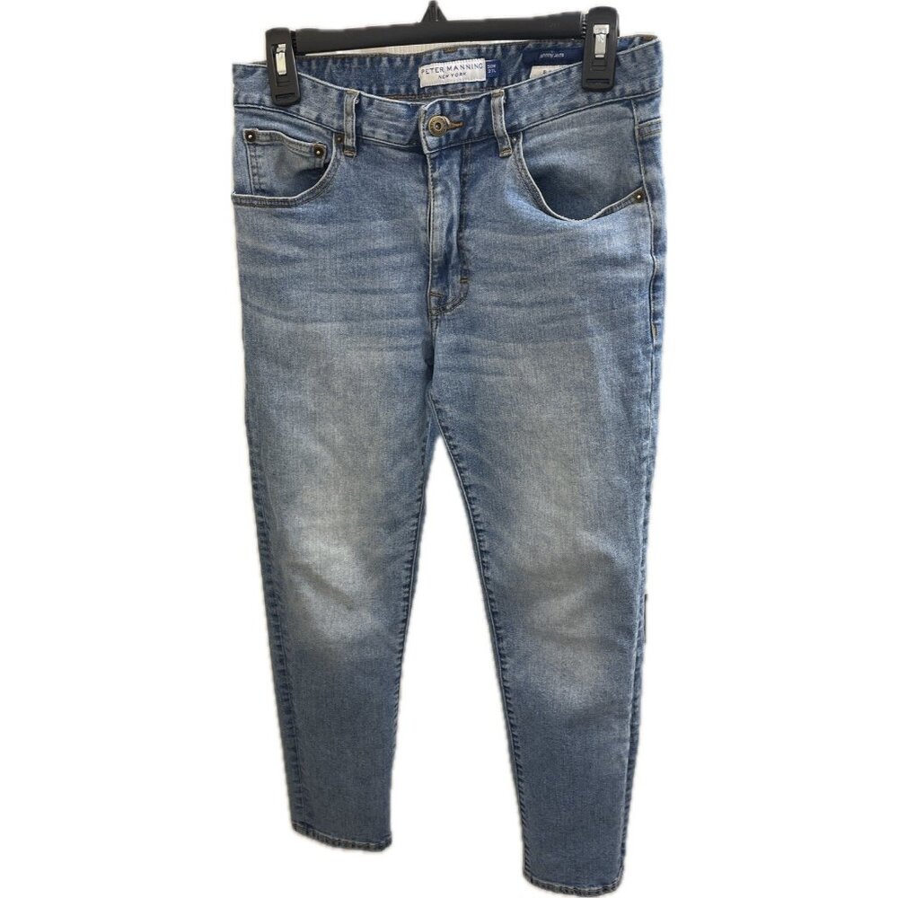Peter Manning New York Slim Fit Light Wash Denim 30x27 (29x26)